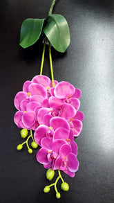 Fir Orhidee Artificială Real Touch Roz Intens